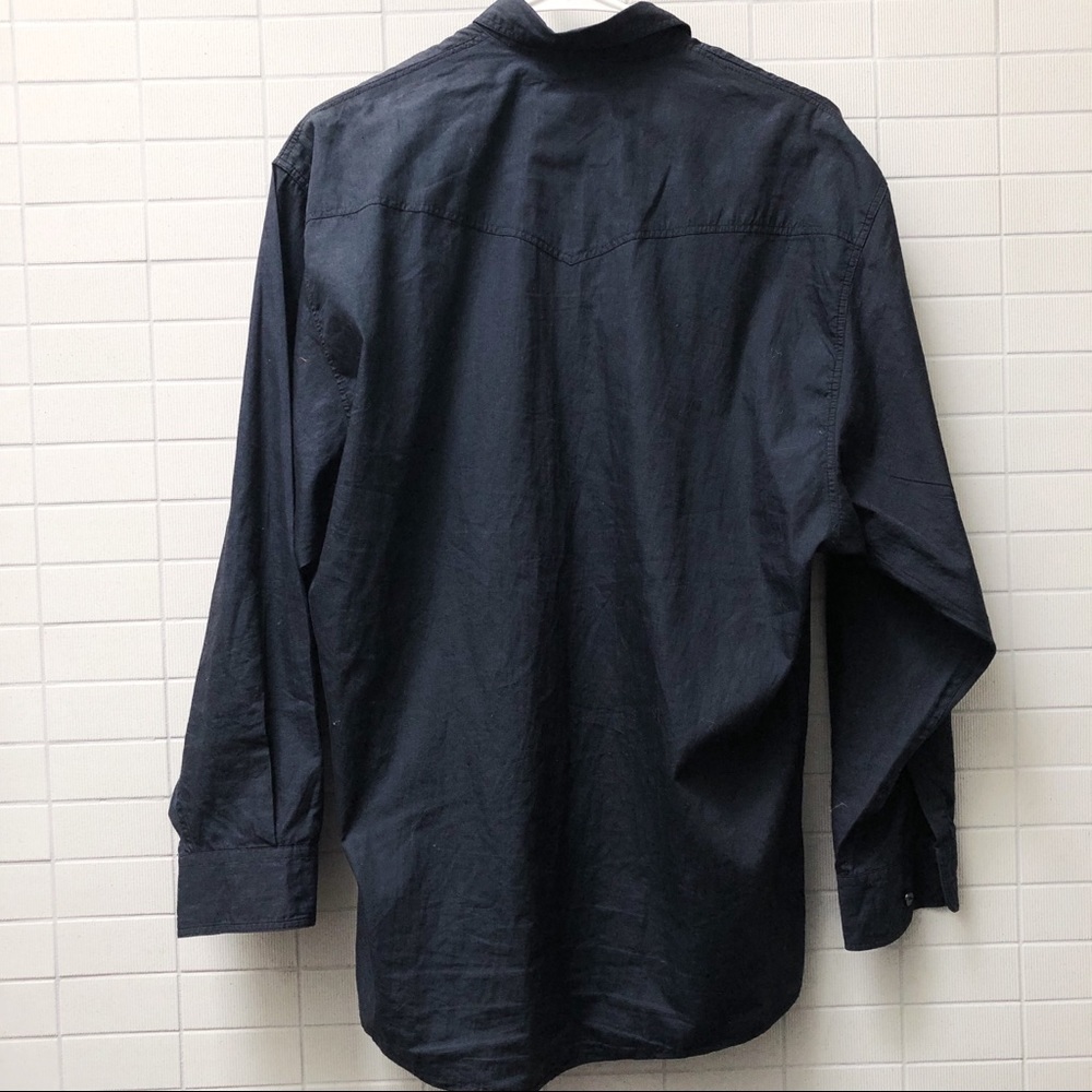 Black Moschino Button-Down With Batwing - Picture 2 of 7